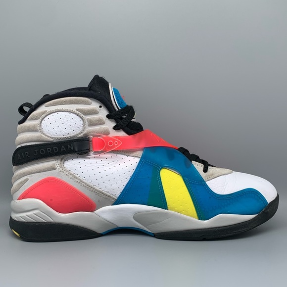 Jordan 8 Retro SP Multicolor Basketball Shoes Men’s Sz 11 - Picture 8 of 10